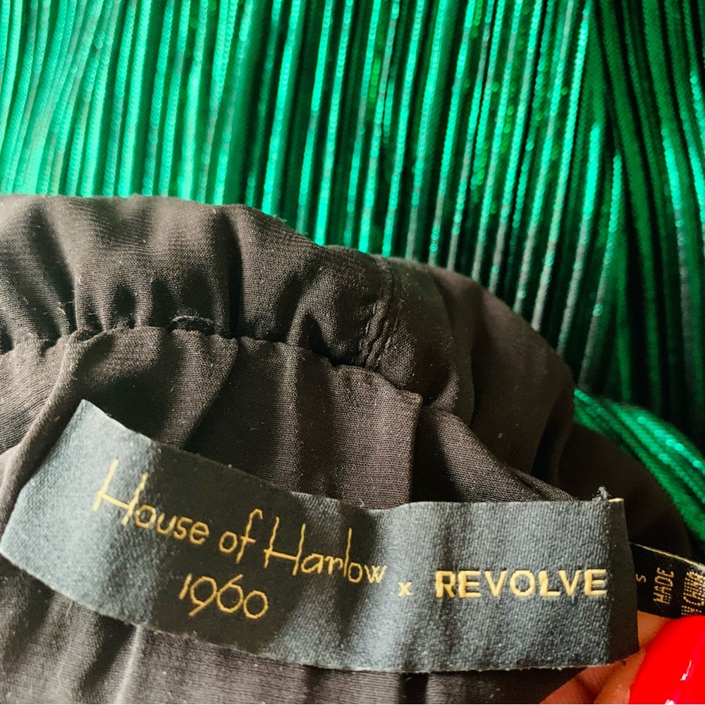 House of Harlow 1960 X Revolve Farrah Dress In Emerald Green, Small - Picture 9 of 13
